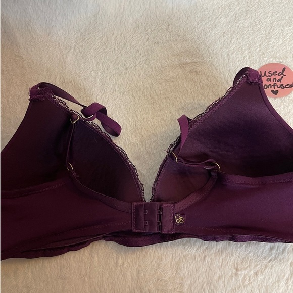 Jessica Simpson Deep Purple Lace Bra - Picture 4 of 6